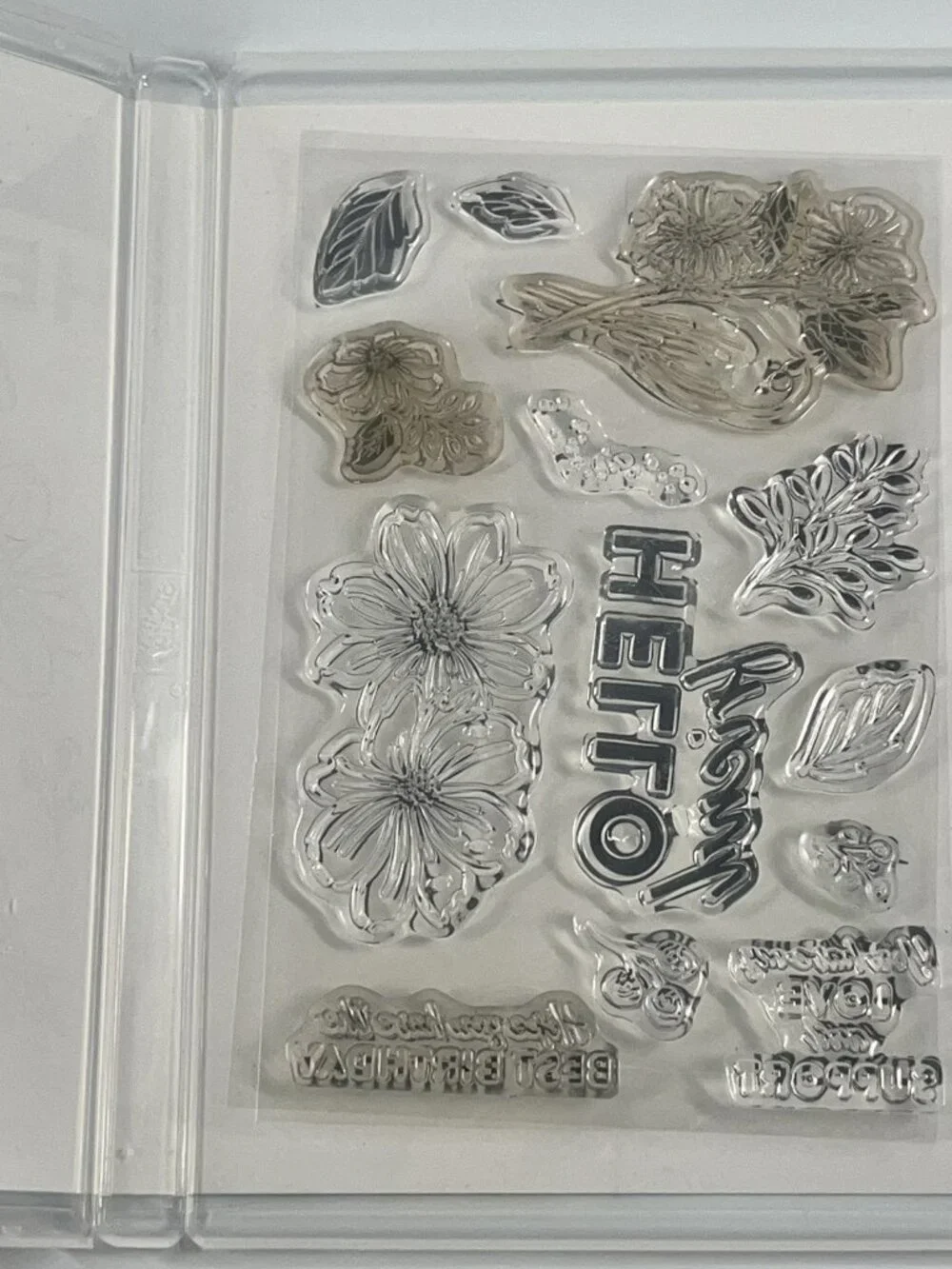 Stampin’ Up! Photopolymer Stamp Set FRIENDLY HELLO #158075 Set of 13
